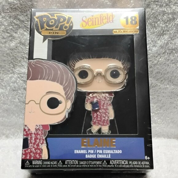 Elaine Seinfeld Funko Pop Pin 18 BNIP!! - Picture 1 of 4